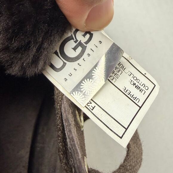 UGG Evera Brown Suede Low Top Lace Up Sneakers - Size 5.5 - Picture 10 of 12